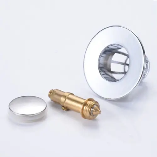 Universal Wash Basin Core Bounce Drainage Filter Pop-Up Bathroom Sink Plug 1Pc bathroom accessories,bathroom sink plug