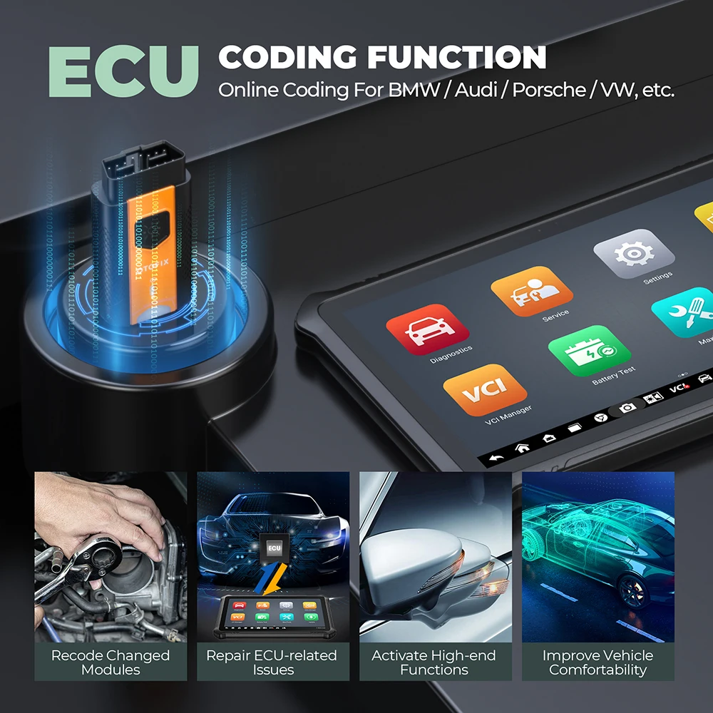 OTOFIX-D1 MAX OBD2 진단 스캐너 양방향 자동차 스캔 도구, ECU 코딩 DTC MS908 무료 업데이트 2 년