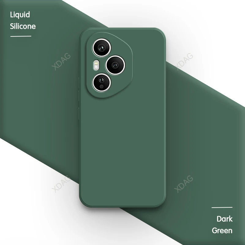 Premium Soft Liquid Silicone Phone Case – Candy Dual Layer Back Cover