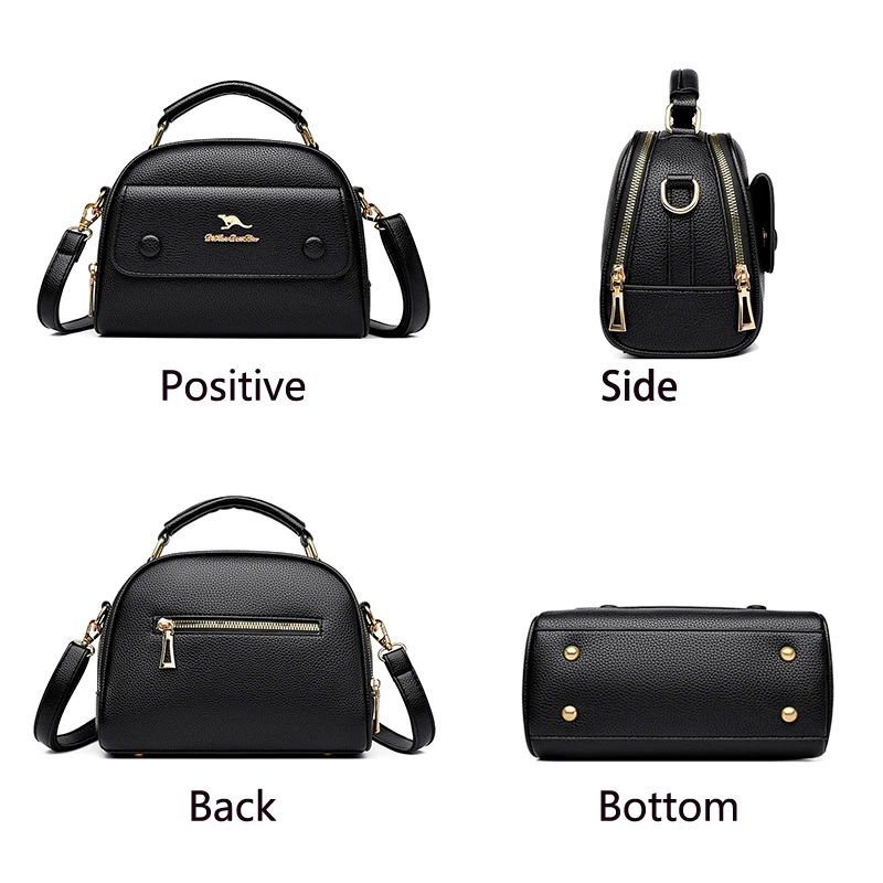 Women Leather Crossbody Shoulder Bag Messenger Tote leather shoulder bag crossbody bag