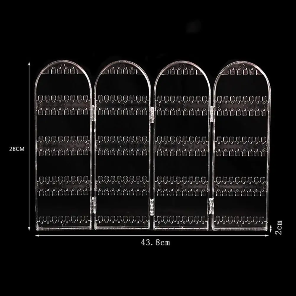 Earrings Display Rack Transparent Multi-layer for Jewelry Display