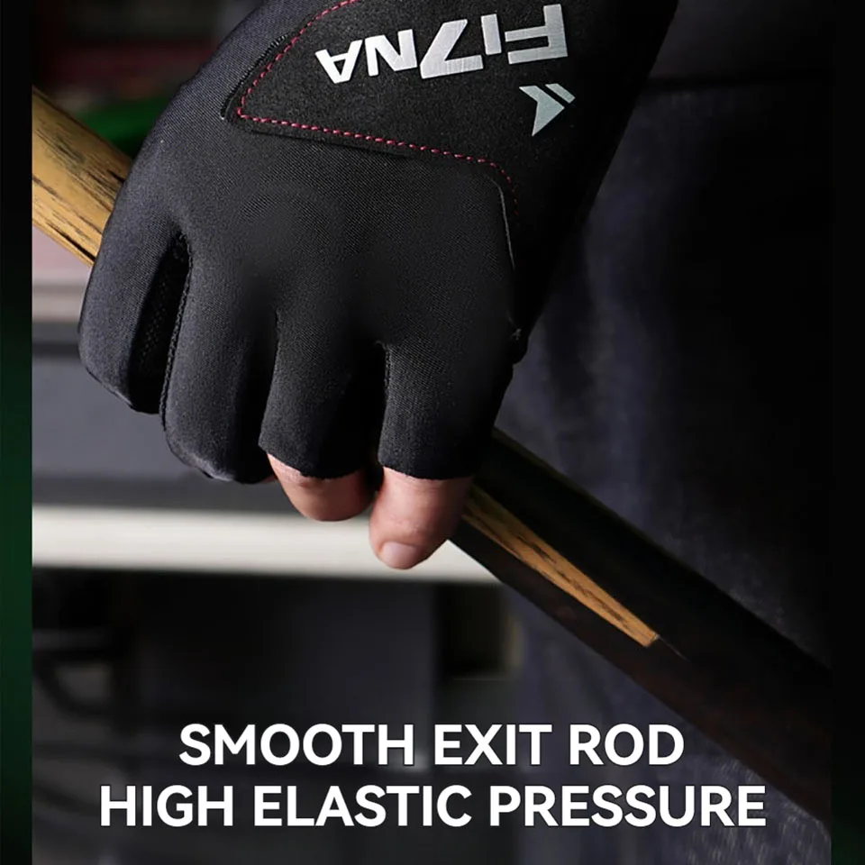 GTUBIKE Professional Billiard Glove Single Left Silk Breathable Anti-slip Snooker Special Billiard Glove Table Tennis Men Women