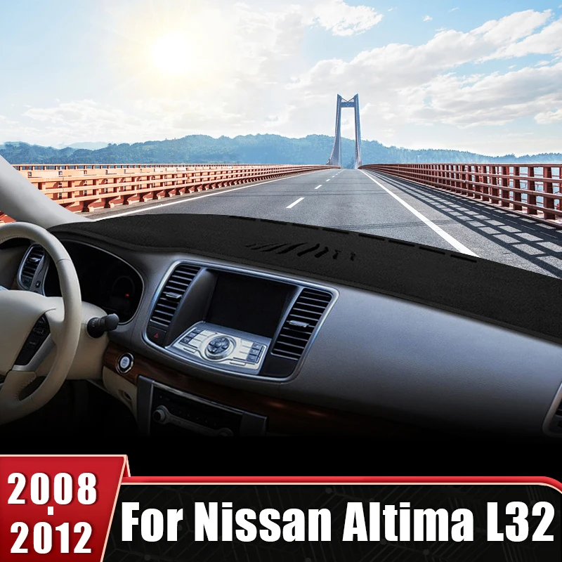 

For Nissan Altima L32 Teana J32 2008 2009 2010 2011 2012 Car Dashboard Cover Avoid Light Mat Instrument Panel Carpet Accessories
