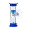 24TD 2Minute Hourglasses Timer With Suction Cup Shower Tooth Brushing Timer 3
