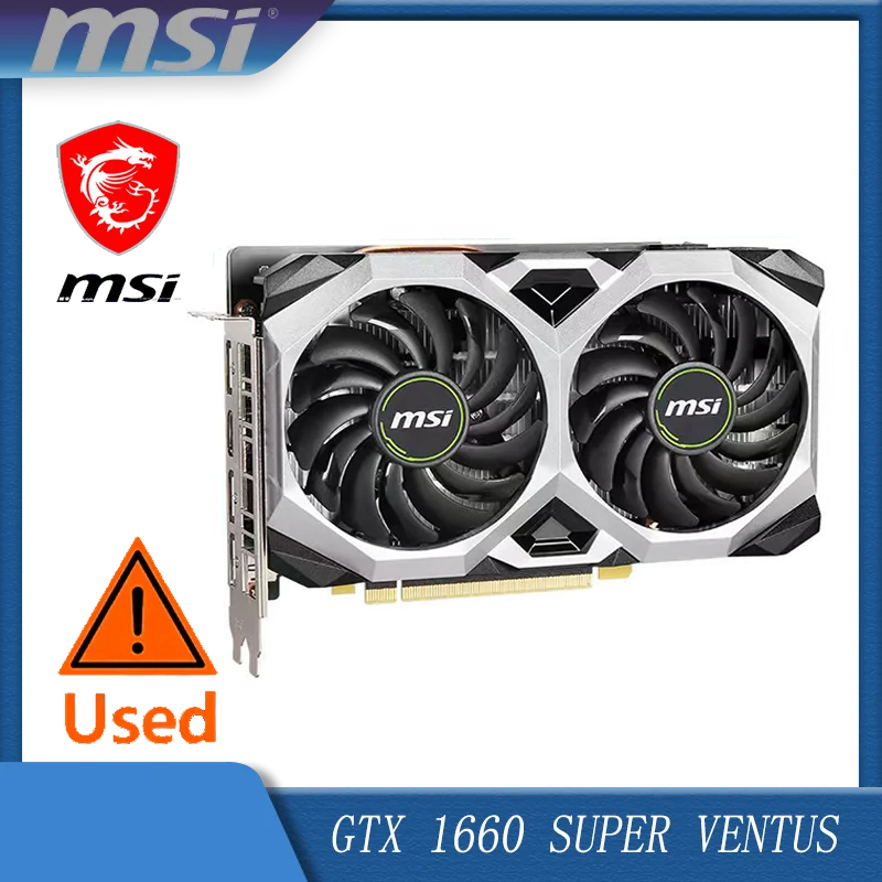 MSI GeForce GTX1660 SUPER AERO ITX OC GDDR6 6GB グラフィックボード