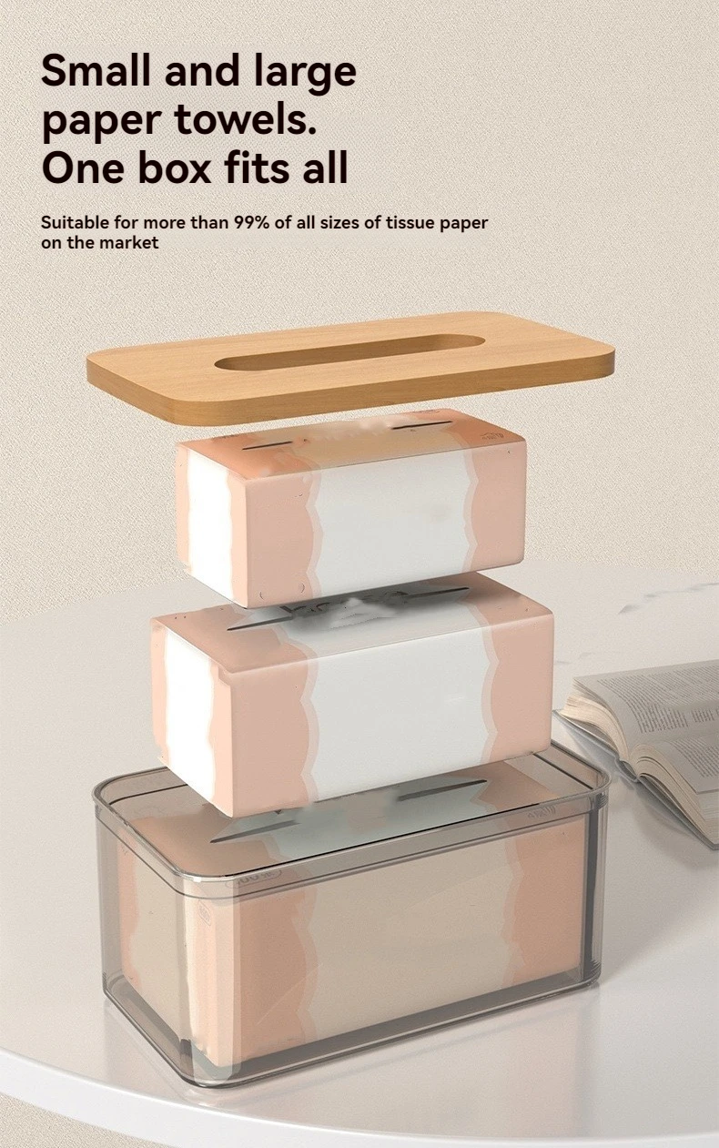 1 Stück/Einfache Taschentuchbox für den Hausgebrauch, Wohnzimmer-Tisch-Taschentuchbox, Kreative Luxuriöse Aufbewahrungsbox – Detail 7