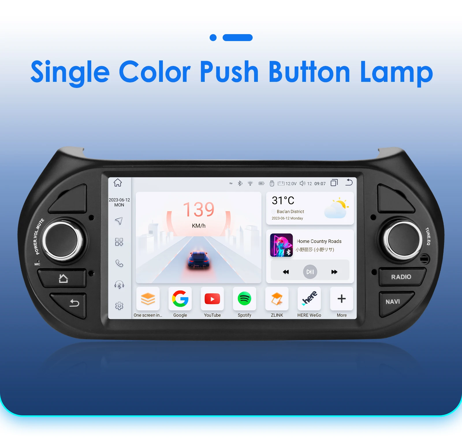 Hizpo Android Auto 8G 128G Auto Radio Für Fiat Fiorino Qubo Citroen Nemo Peugeot Bipper Multimedia video Player 4G CarPlay GPS BT – Detail 21