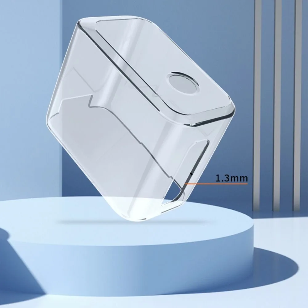 충격 방지 보호 충전기 커버 낙하 방지 투명 소프트 충전기 케이스 Anker Prime Charger 160W 3-포트용 소형 방진