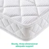 Premium Dual-Sided Crib & Toddler Mattress,100% Knitted Fabric,Premium Fleece-Hypoallergenic,5" Firm Soft Crib Mattress 4