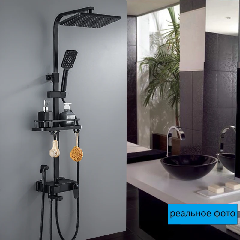 Bathroom Shower Faucet Set Bathroom Faucet Thermostatic Mixing Valve OXG Thermostatic Digital Display Shower Faucet Set Shower Mxer Crane Bath Faucet Bathtub Mixer Taps Bidet