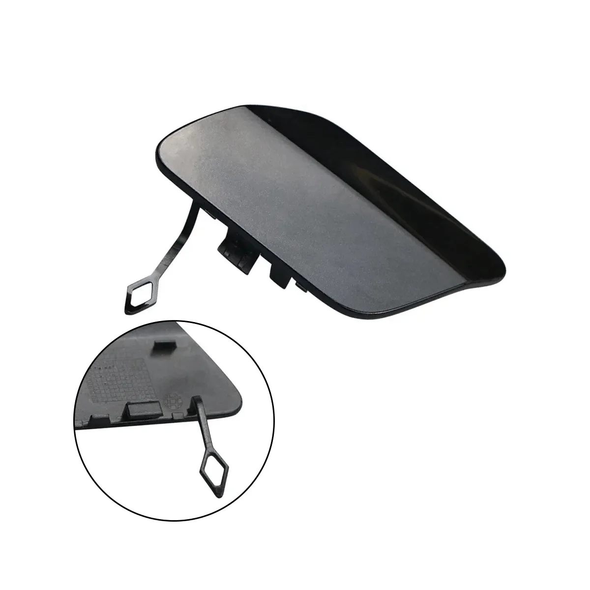 Rear Bumper Tow Hook Cover Towing Cover Car for Mercedes C Class Sedan(W205) 2015- A2058850224 2058850224