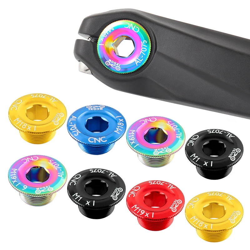 Bike Crank Cover MTB M15 M18 M19 M20 CNC 7075 Aluminum Alloy