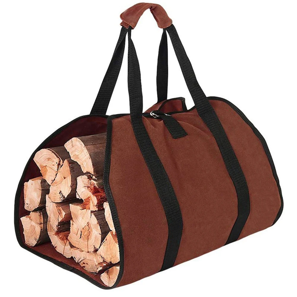 

High Quality Canvas Portable Carrying Bag Firewood Storage Bag Large Capacity Confidence Large Capacity Product Name