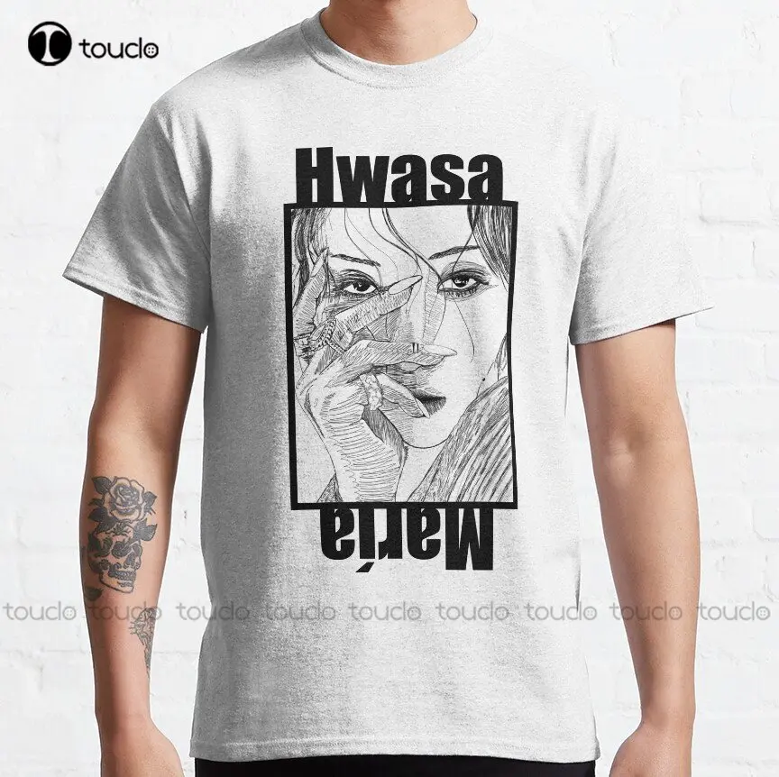 

Классическая черная футболка Hwasa Queen Mary Mamamoo для женщин, хлопковые простые винтажные повседневные футболки для улицы, женская футболка