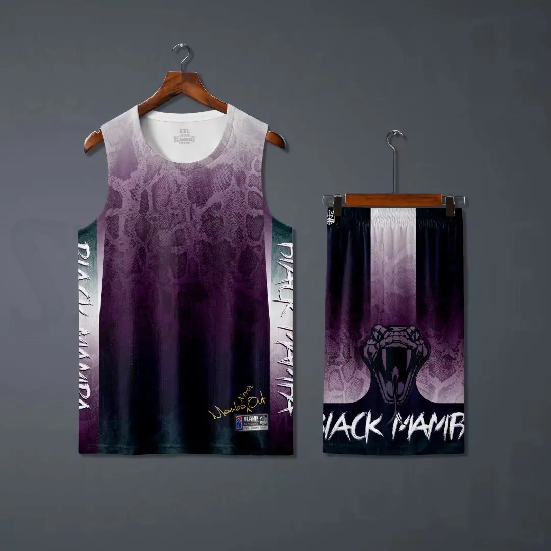 Basketball Jerseys 4XS-7XL Oversized 2 Piece Shirt & Shorts Basketball Uniform for Men Kids