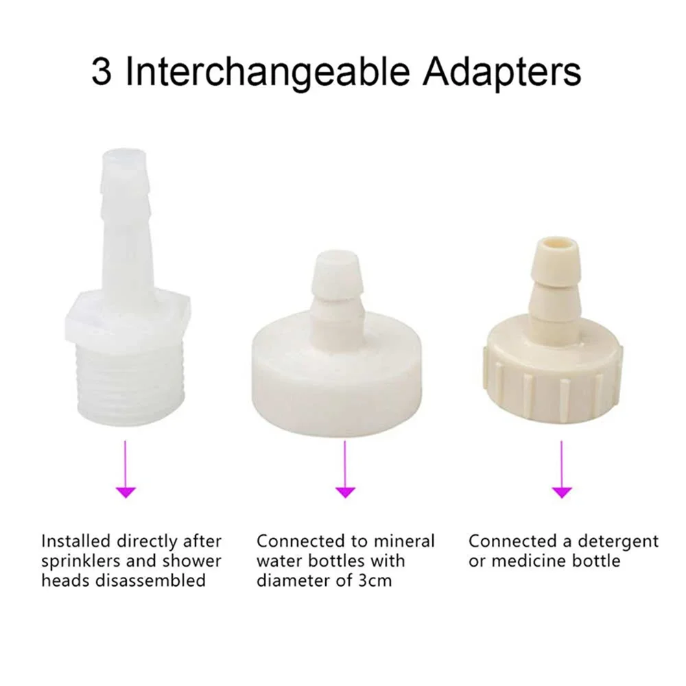 50/100/200cm Tube Anus Cleaner Personal Hygiene Cleaning Bidet Portable Soft Silicone Tube Enema Anal Shower Cleaning Set Shower 6