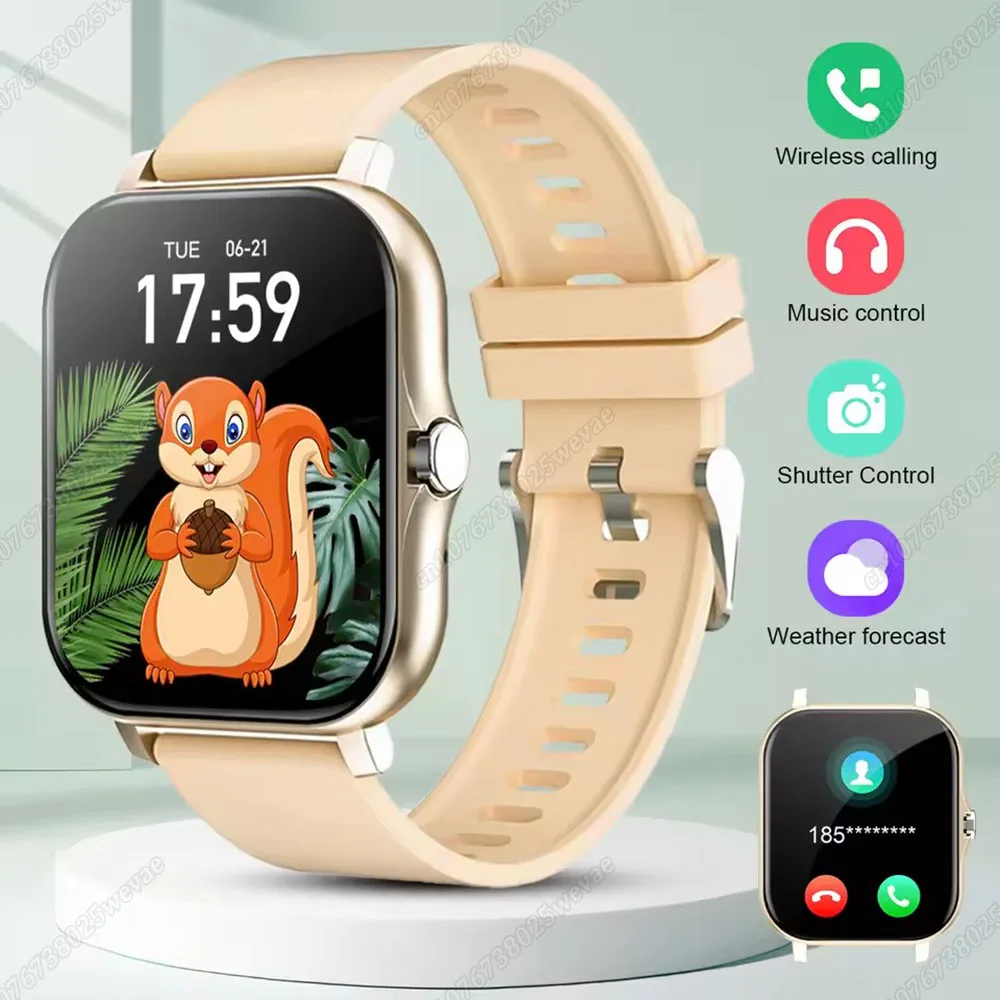 2026 New Multifunctional Smart Watch Men & Women Bluetooth Connected Phone Music Fitness Sports Bracelet Sleep Monitor watch Ls 1