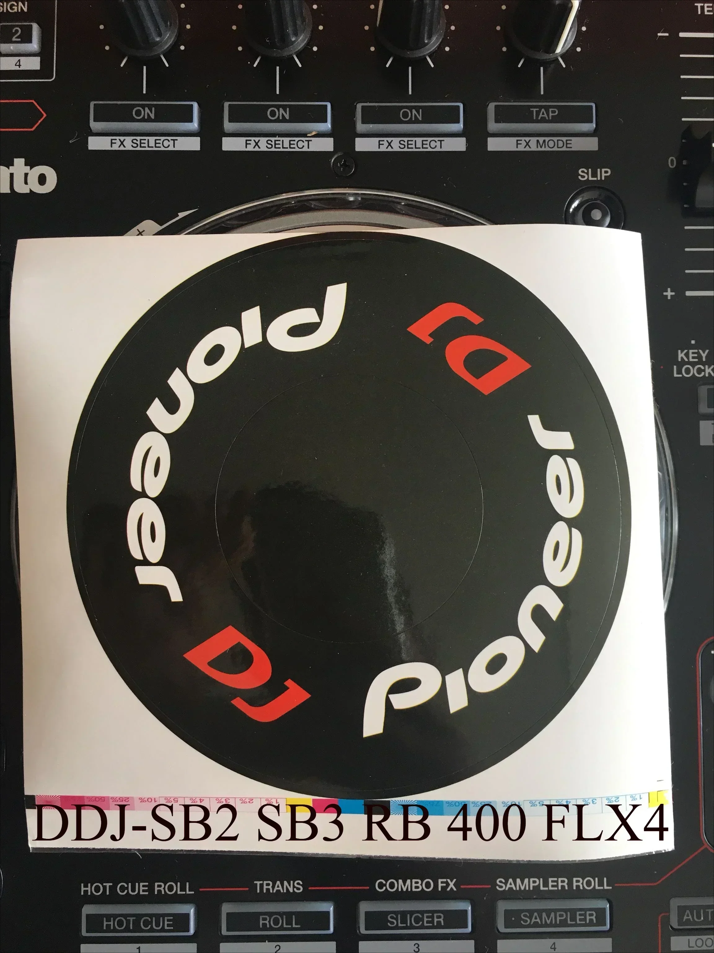 CDJ 2000 Ddj-RB 400 Sr SX Rx Flx6 Flx4 1000 Xdj-RR DJ 장비용 파이오니어 턴테이블 스티커 스킨