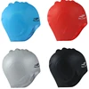 Swimming Cap Waterproof Non-repulsive Adult Men's and Women's Universal Large Hair Ear Protection Silicone Cap Wholesale 1
