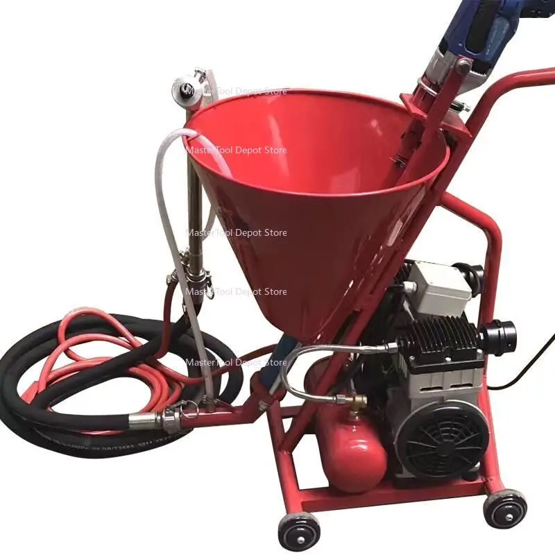 Putty Electric High Pressure Spraying Machine Grouting Machine Cement Waterproof Mending Leakage Paint Plaster Putty Sprayer