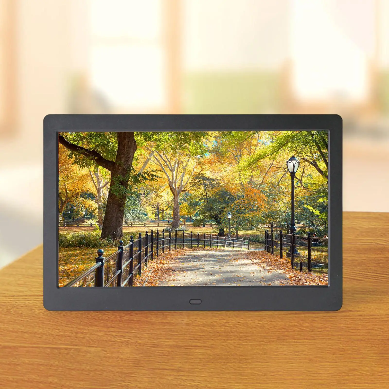 10" Digital Picture Frame Black EU/US Standard Plug Professional Easily Install Multiple Functions Remote Control 16/9 Screen view 3