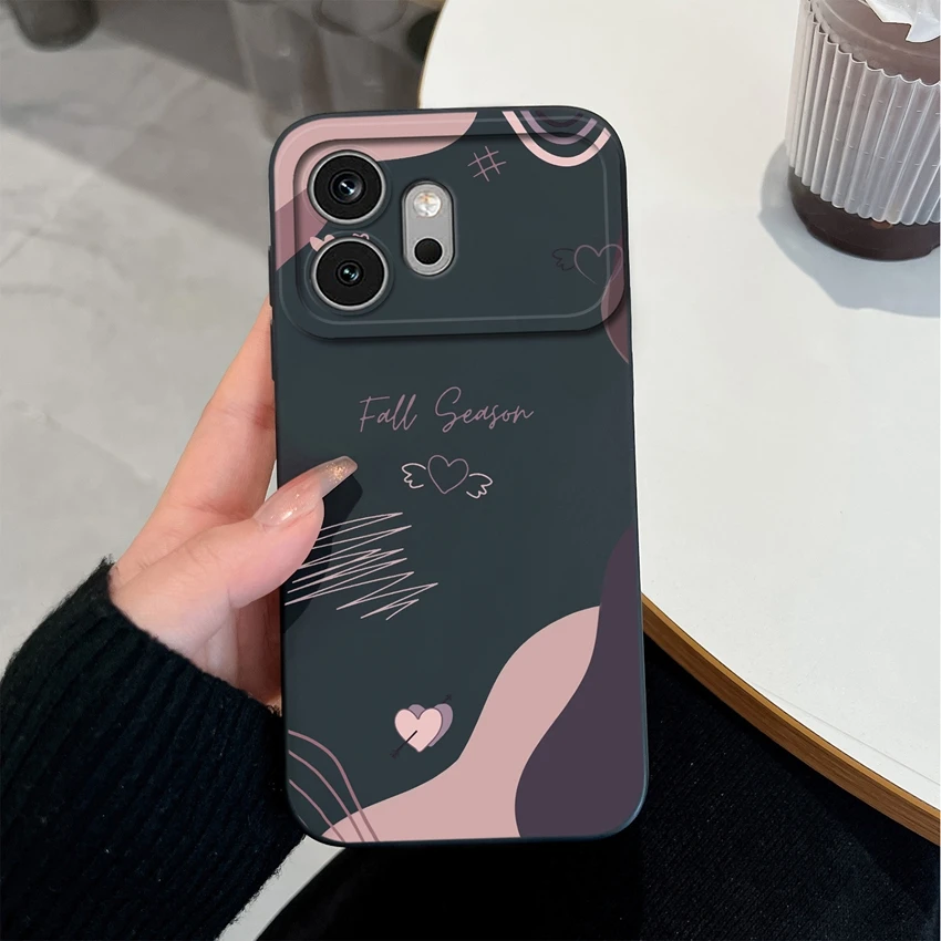 Enhanced Floral Silicone Soft Case - High-Quality Anti-Fingerprint Bumper Housing