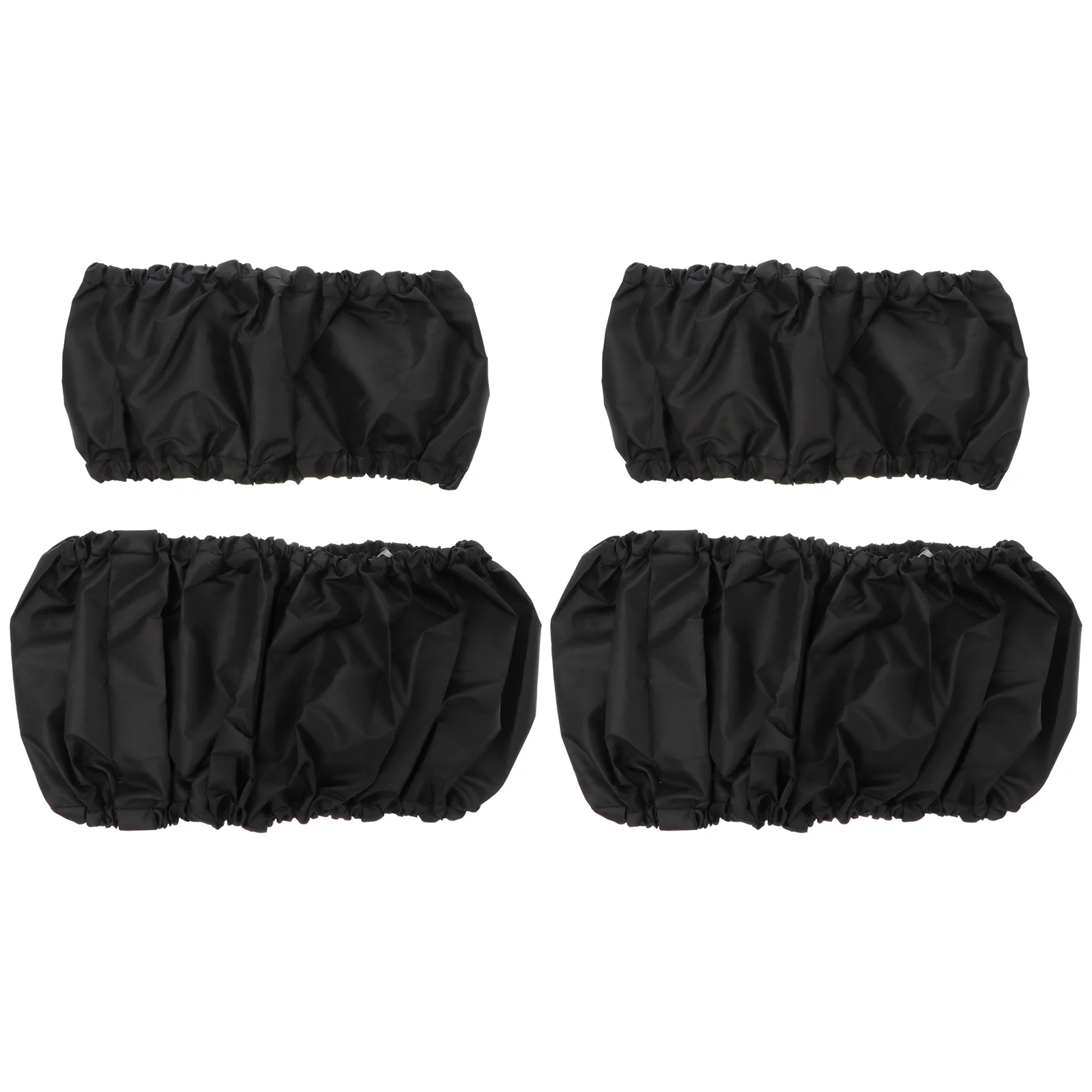 

4 PCS Car Accessories Wheel Cover Protector Wheelchair Trailer Protective Stroller Tire Travel