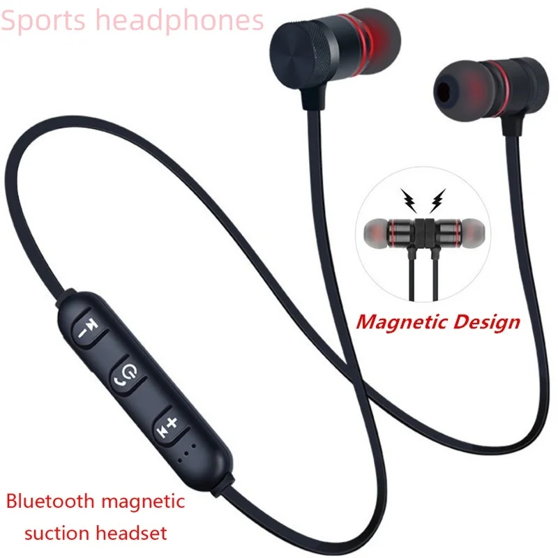 

New M5 5.0 sports Bluetooth headset wireless headset with neck stereo headset metal music headset with microphone