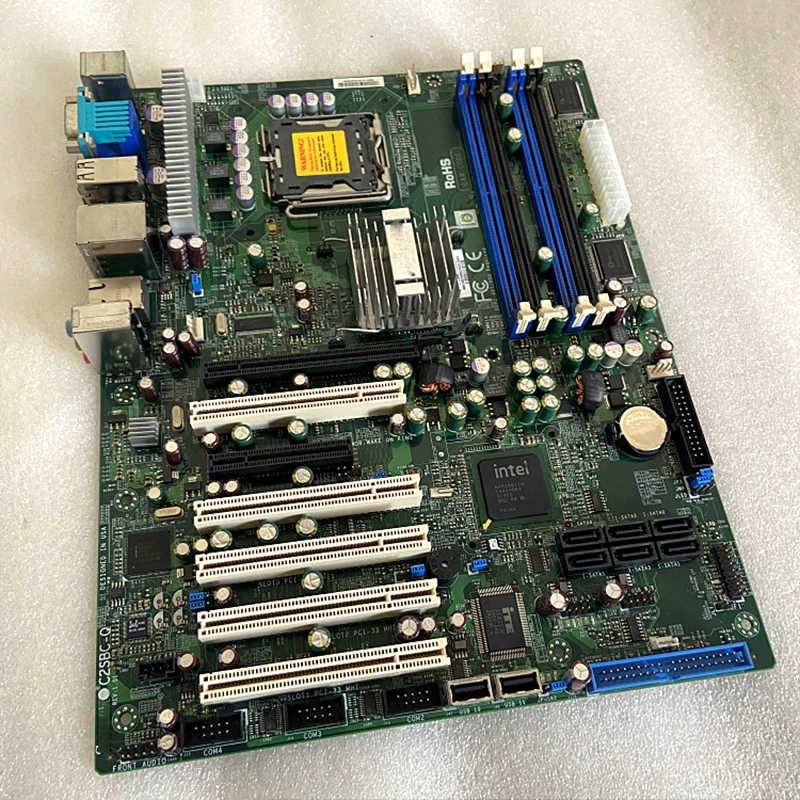 Original Server Motherboard For Supermicro C2SBC-Q LGA775 5*PCI Good Quality 5 Original Server Motherboard For Supermicro C2SBC-Q LGA775 5*PCI Good Quality - Image 3