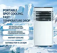 Climatiseurs portables 12000 Btu 3 en 1, climatiseur portable avec déshumidificateur, climatiseur au sol pour la maison 4