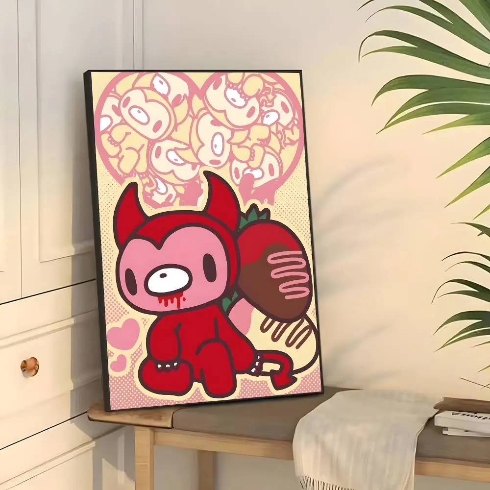 Cartoon G-kümmiger Bär Poster klebrige Wand wasserdicht Zuhause Wohnzimmer Schlafzimmer Bar ästhetische Dekoration – Detail 25