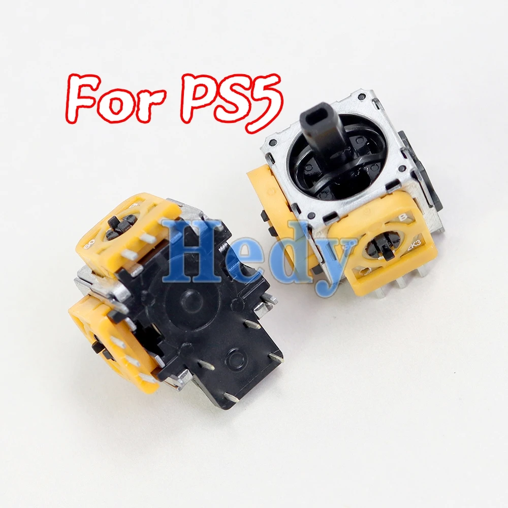 100 Pz Giallo 3D Analogico Per Controller Playstation 5 Joystick Modulo Sensore Potenziometri Per Ps5 2.3K