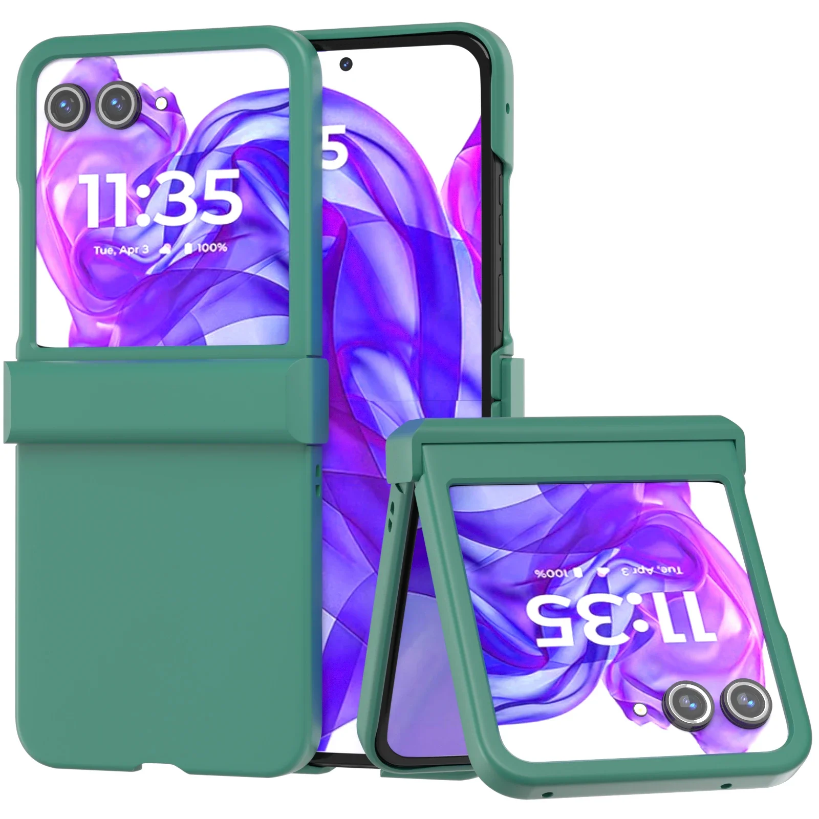 Slim Ultra Thin Hard Protective Candy Color Phone Case with Camera Guard