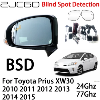 ZJCGO Car BSD Radar Warning System Blind Spot Detection Safety Driving Alert for Toyota Prius XW30 2010 2011 2012 2013 2014 2015 1