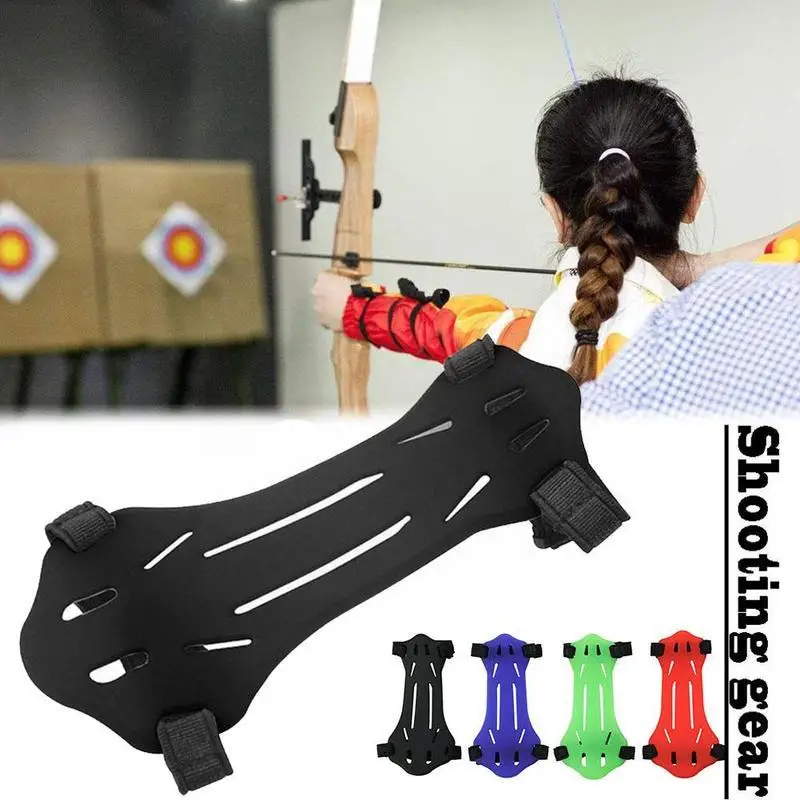 

Silicone Archery Arm Guard Traditional Hunting Hunting Training Outdoor Protector Accessories Recurve Bows Shoot B7v5