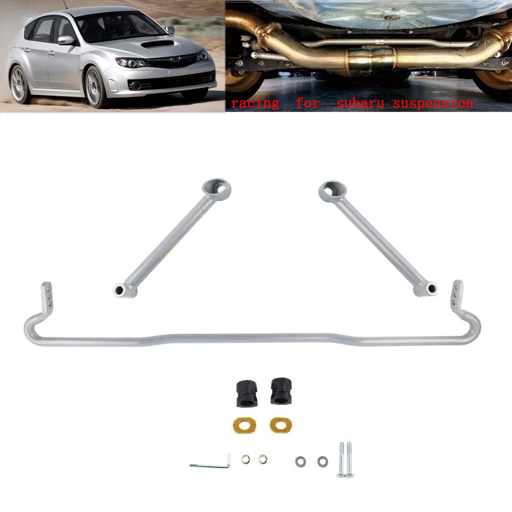 performance racing parts Rear Sway bar 22mm X heavy duty blade adjustable Kit UPGRADE for Subaru WRX & STI 08-19