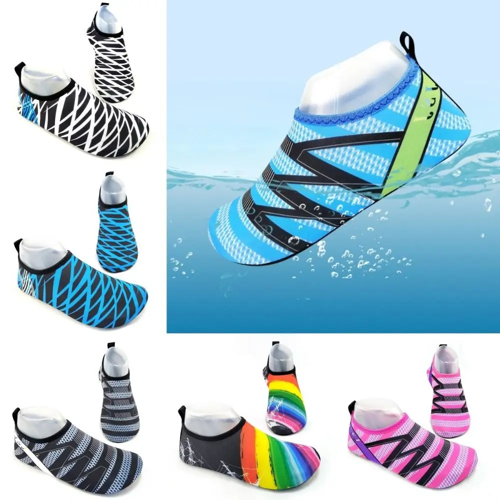 Nnti-slip Quick-Drying Water Shoes Unisex Light Swimming Sandals Flat Size 34-43 Swimming Aqua Slippers Footwear