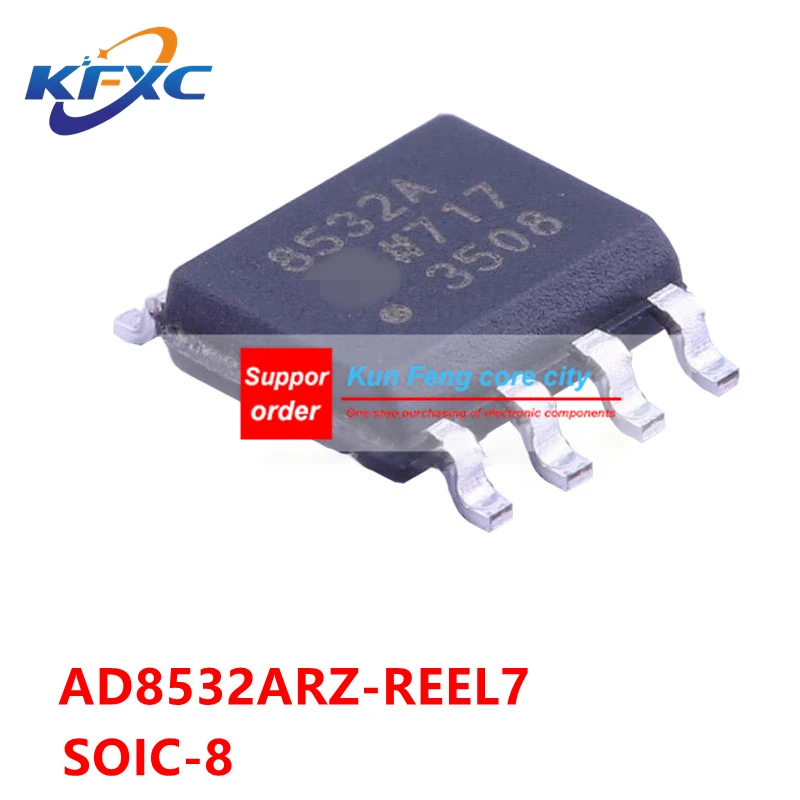 

AD8532ARZ SOIC-8 Original and authentic AD8532ARZ-REEL7 Single power operational amplifier