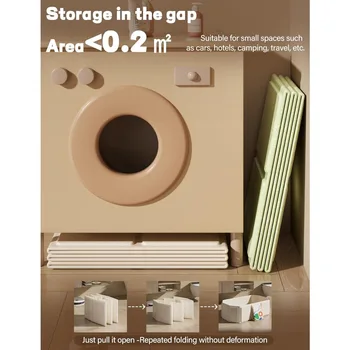 portable bathtub - collapsible bath tub non-slip base cat dog wash shower basin foldable bathtub for small spaces white 3