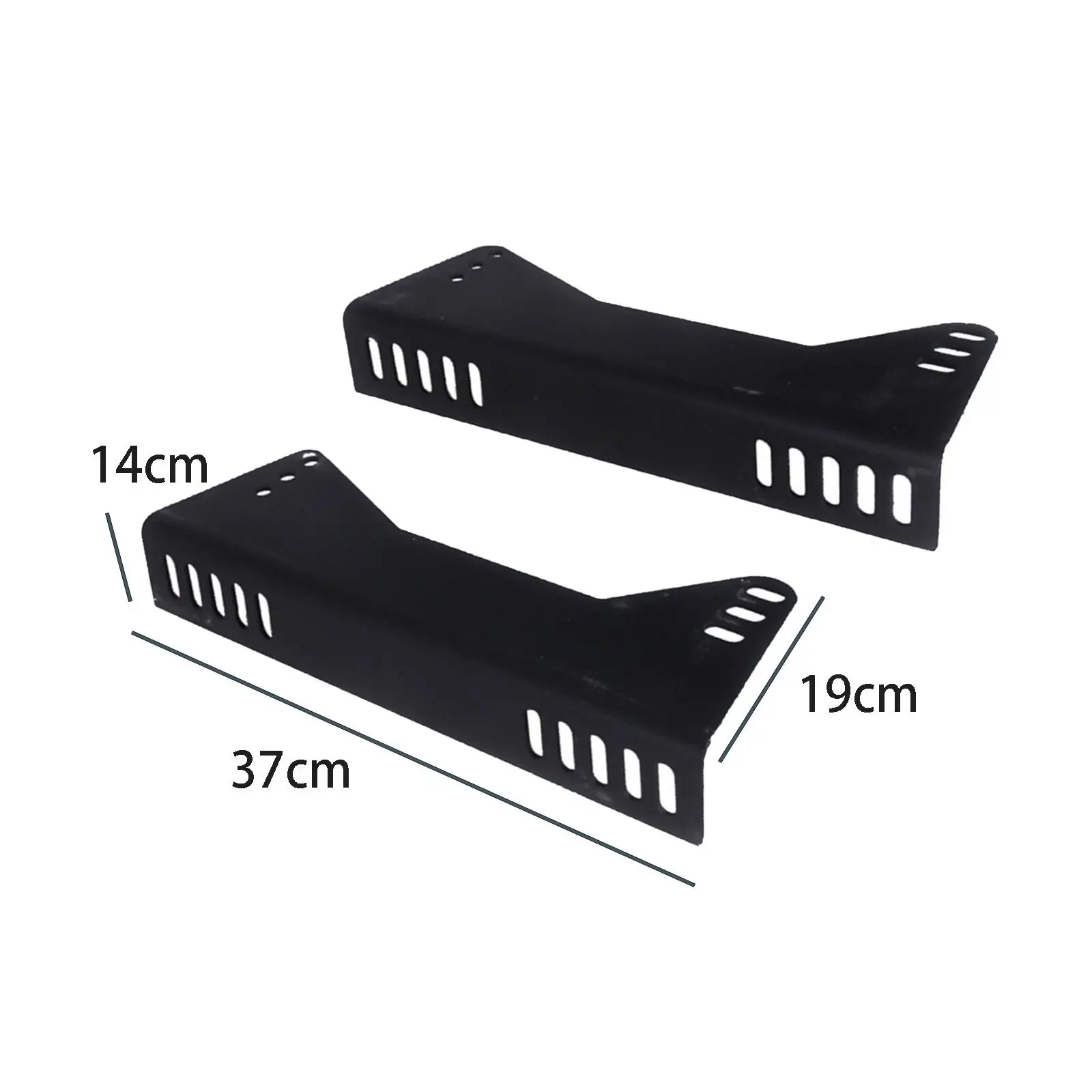 범용 레이스 버킷 시트 장착 브래킷 교체, 2 개