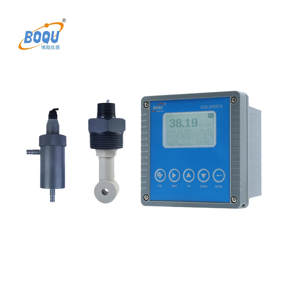 

BOQU SJG-2083CS Buy Online Water Nitric Acid Potassium Hydroxide And Dilute Acid And Alkali Concentration Meter/Analyzer