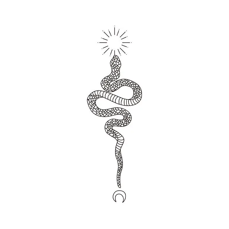 250+ Simple Snake Tattoo Drawings Illustrations, Royalty-Free Vector  Graphics & Clip Art - iStock