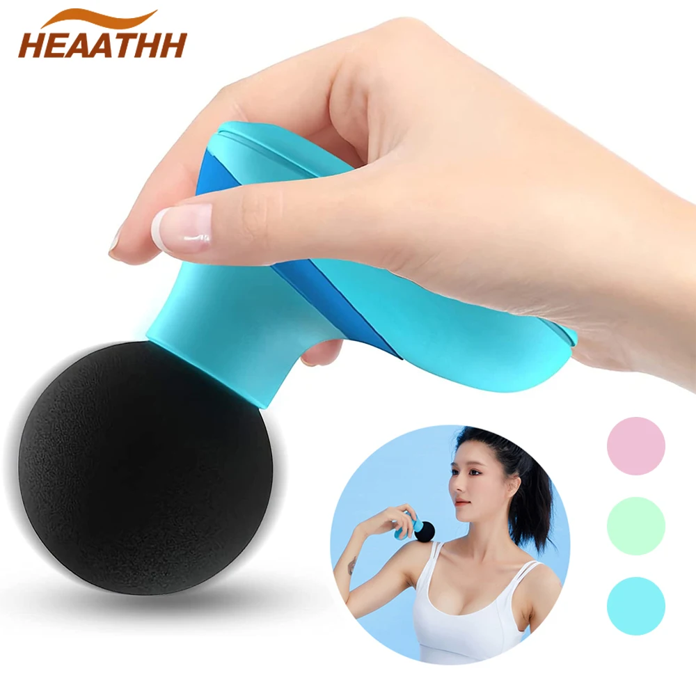 Mini Massager Gun Electric Muscle Relaxation Shaping Slimming Fitness Body Exercising Massage Back Leg Shoulder Fascia Gun Spa