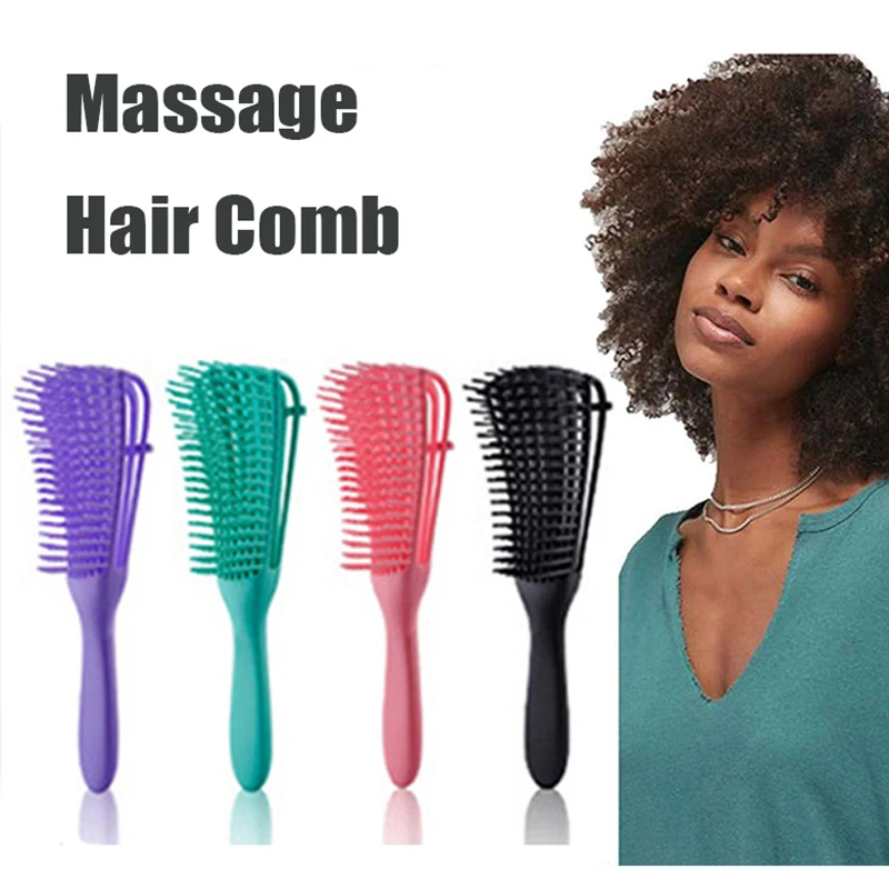 Hair Comb Detangling Brush Scalp Massage Hair Brush Detangler Brush for Curly Hair Thick Hair Octopus Hairbrush Women Men Salon Hair Comb Detangling Brush Scalp Massage Hair Brush Detangler Brush for Curly Hair Thick Hair Octopus Hairbrush Women Men Salon