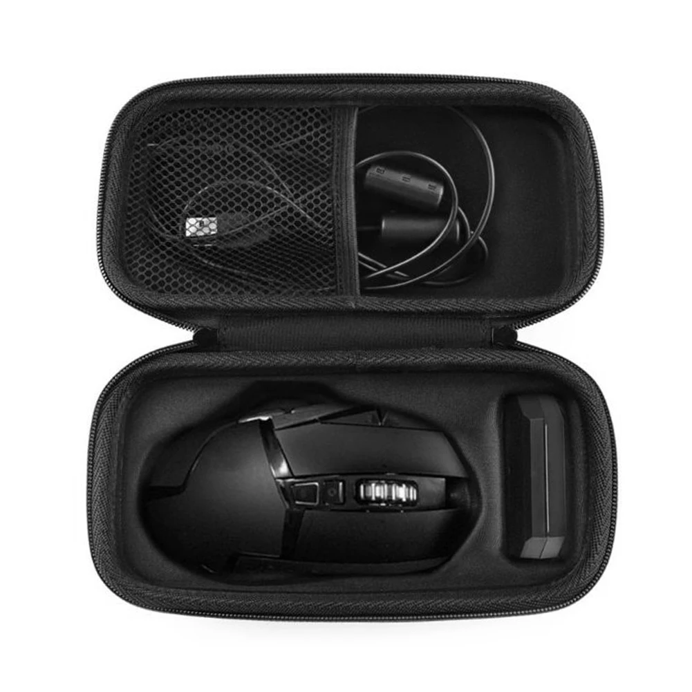 로지텍 G502 용 무선 게이밍 마우스 하드 쉘, EVA 충격 방지 보관 케이스, 운반 가방, 게이밍 마우스 보관함