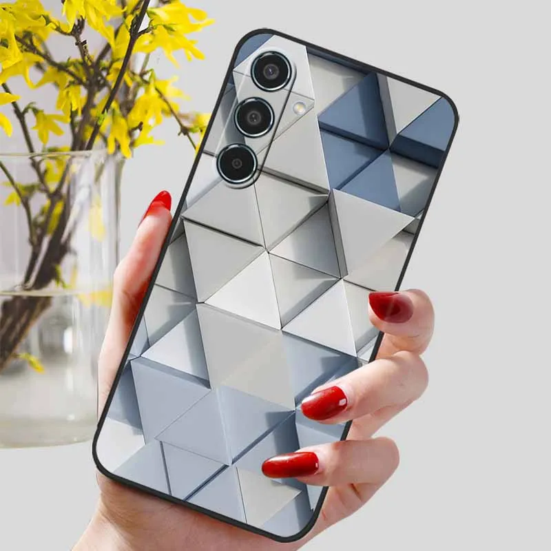 Luxury Floral TPU Silicone Soft Bumper Case - Protective Cover