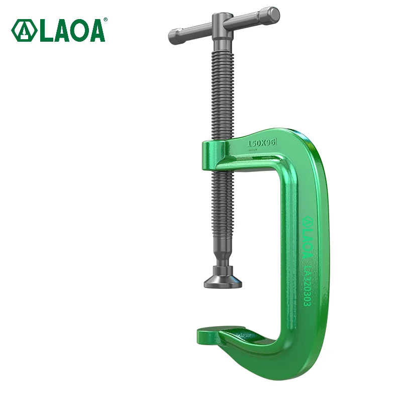 

LAOA Heavy Duty G-Clamp C-Clamp Quick Clamp 6'' 7'' 8'' Woodworking Clamp Stone Iron Plate Fixing Clamp