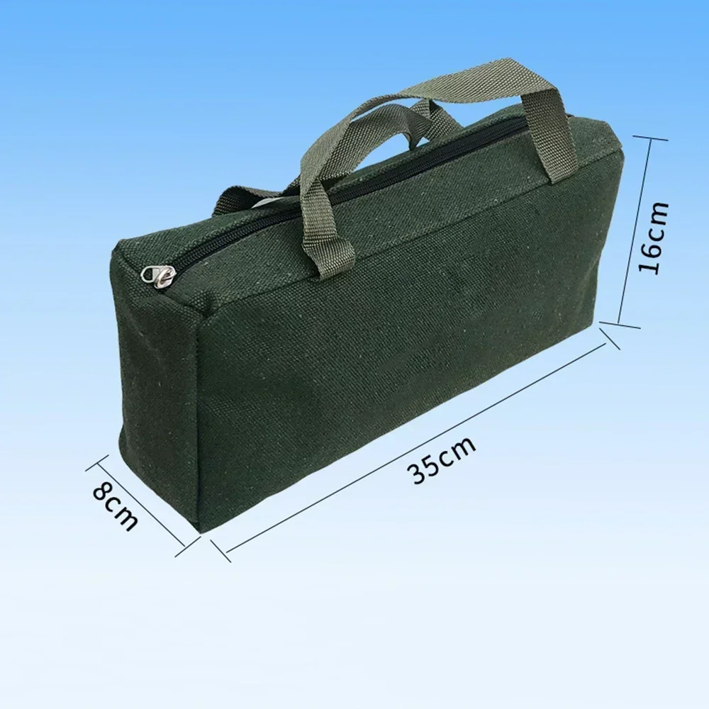 Durable Thicker Canvas Tool Bag Screwdriver Tools Packaging Large Storage Pouch Electrical Capacity Tool Storage Organizer tool bag tool bags electric tool bag storage bag electricians pouch tool kit bag tool case