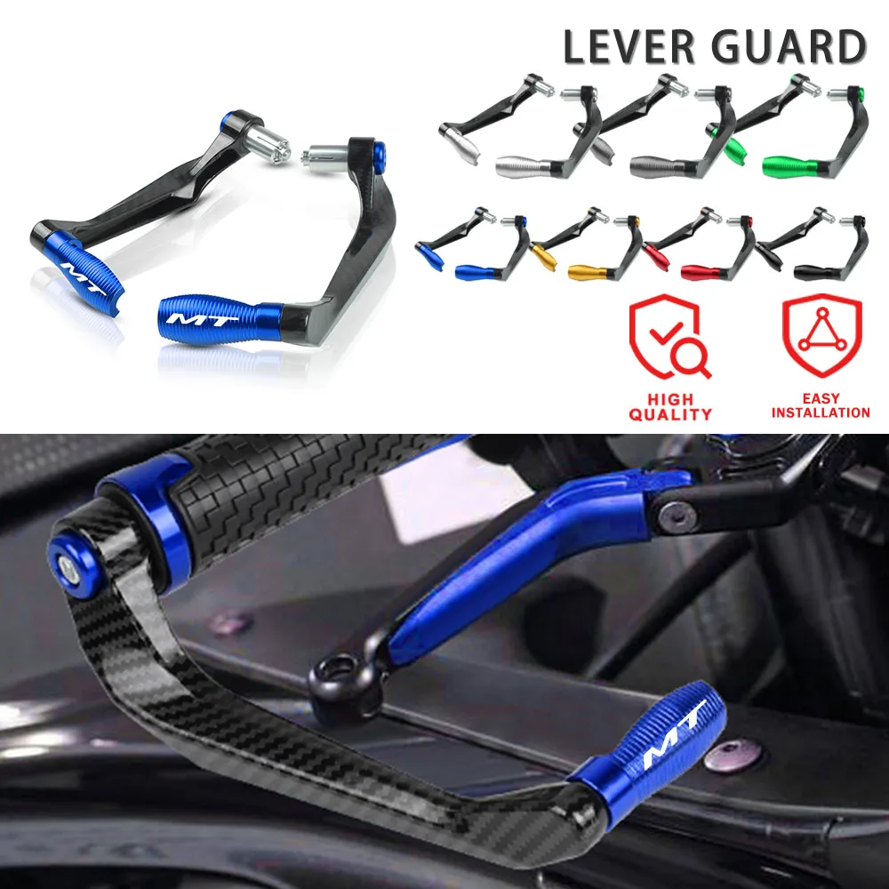 

Motorcycle Accessories For YAMAHA MT 03 07 09 22mm CNC Brake Clutch Lever Handlebar grip Guard Protector MT03 MT07 MT09 MT25