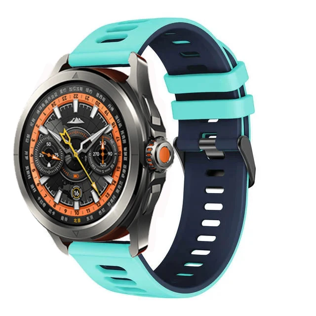 Universal 22mm & 20mm Silicone Smartwatch Strap - Premium Wristband Bracelet